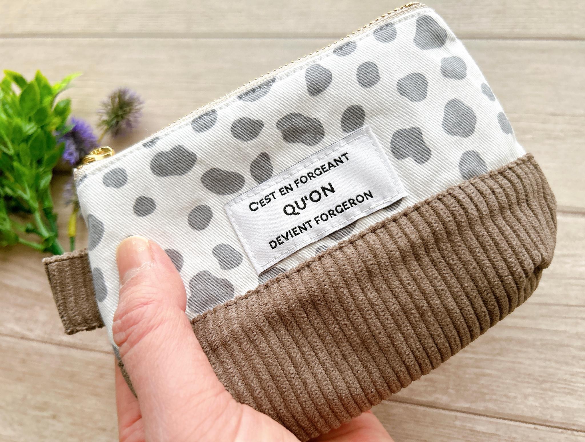 ぷっくりポーチ (グレー) | 6枚目